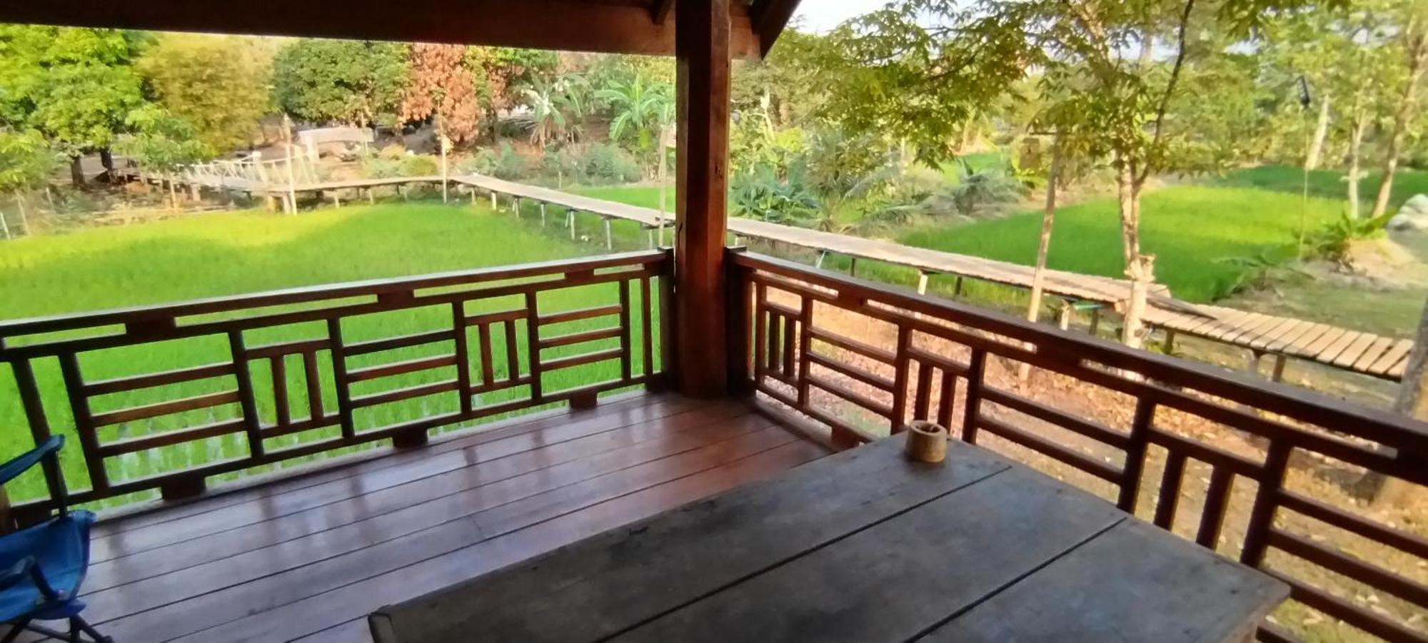 Bolaven Garden Bungalow And Tent - Tad Lo Ban Kiangtat Exterior foto